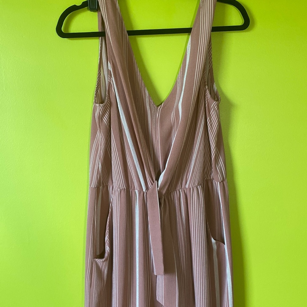 Dusty Rose jumper with pockets- Sz 12